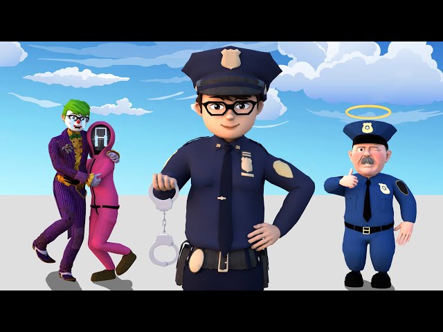 Good Nick Became Police - Scary Teacher 3D Sad Story Animation 