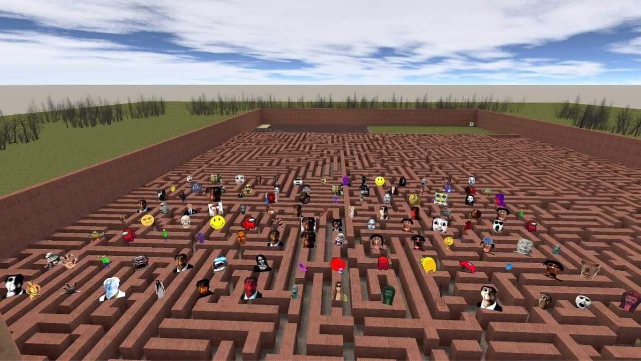 Shakira Obunga Cockroach And Onna Baldi Nextbot Gmod Fun Maze 
