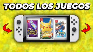 TODOS los JUEGOS de Pokémon para Nintendo Switch 🔥