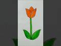 Indian tricolour drawing 🇮🇳 with flowers #viral #art #india #short