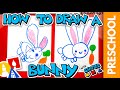 Drawing A Bunny With Shapes - Preschool