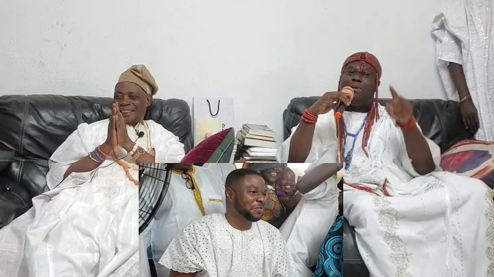 Victory song by Ooni of ife to Olubadan Oba Rasheed Ladoja in Ibadan visit