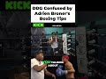 DDG Confused by Adrien Broner's Boxing Tips #shorts