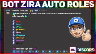 Auto Roles Zira (Bien Explicado)