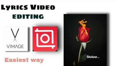 Vimage+Inshot video editing tutorial 2021 | How to make Status video | Inshot video editing |