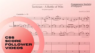 Tactician - A Battle of Wits, by Jazreel Low | CSS Score Follower Videos screenshot 2