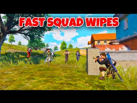 FASTEST SQUAD WIPES EVER (pt.4) | PUBG MOBILE | BGMI - YouTube