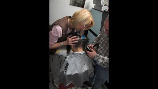 8028 Kerstin #punishment #haircut #buzzcut full video