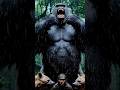 A Gorilla Caught A Human #gorilla #jungle #wildlife #usa #america #unitedstates #usashorts