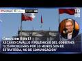 Cavallo y polémicas del Gobierno: "Los problemas por lo menos son de estrategia, no de comunicación"