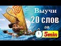 Выучи 20 английских слов за 5 минут. Транспорт. Transport