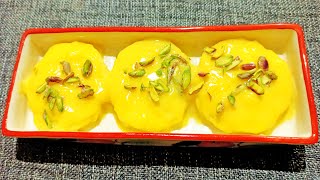 Bread Rasmalai | Bread Malai | Custard Bread Rasmalai | Instant Bread Sweet Recipe | Bread Ras Malai