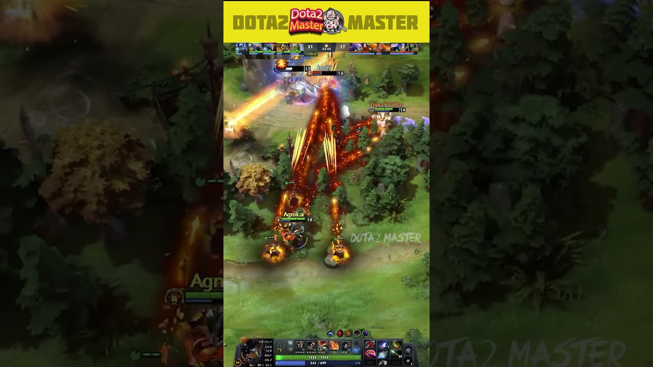 🔥 Burn, Baby, Burn: Clinkz&rsquo;s Fiery Rampage! #clinkz #dota2 #shorts