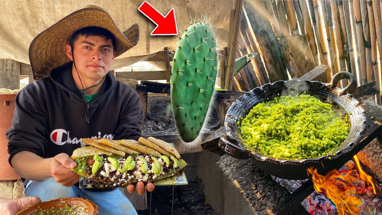 Cocinamos NOPALES VIEJOS RELLENOS