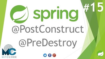Spring Framework Tutorial - 15 PostConstruct y PreDestroy