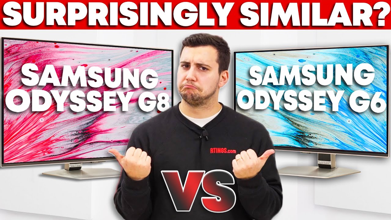 Samsung Odyssey OLED G8 против Samsung Odyssey G6: ближе, чем вы думаете?