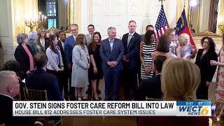 Gov. Josh Stein signs foster care reform bill into law