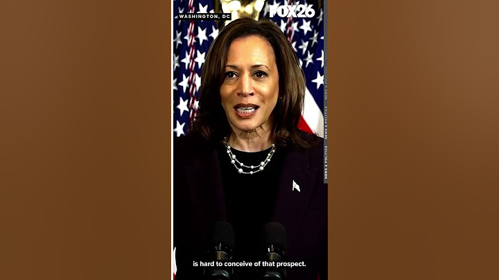 Vice President Harris talks about her meeting Israel PM Benjamin Netanyahu