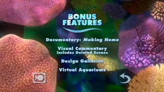 Finding Nemo DVD Menu Walkthrough (Disc 1)