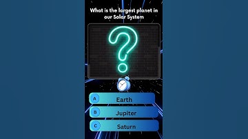 What is the largest planet in our Solar System#gernalknowldge #quiztime