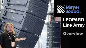 Meyer Sound LEOPARD Line Array - Close Look