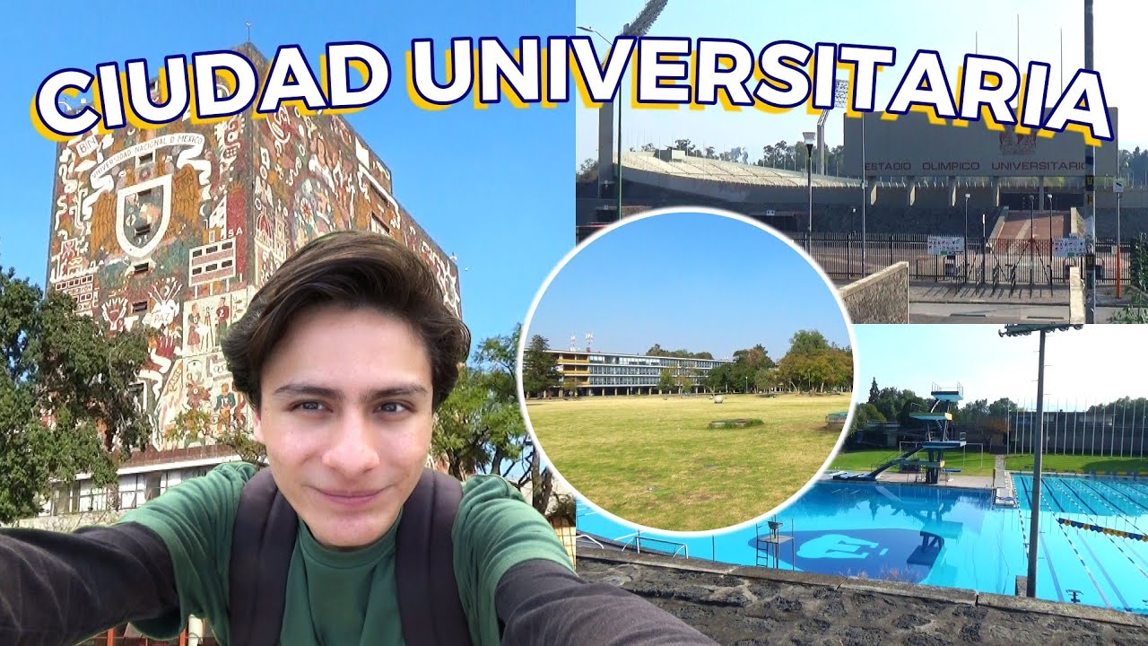 La UNIVERSIDAD MÁS IMPORTANTE DE MÉXICO?! Recorriendo Ciudad Universitaria!