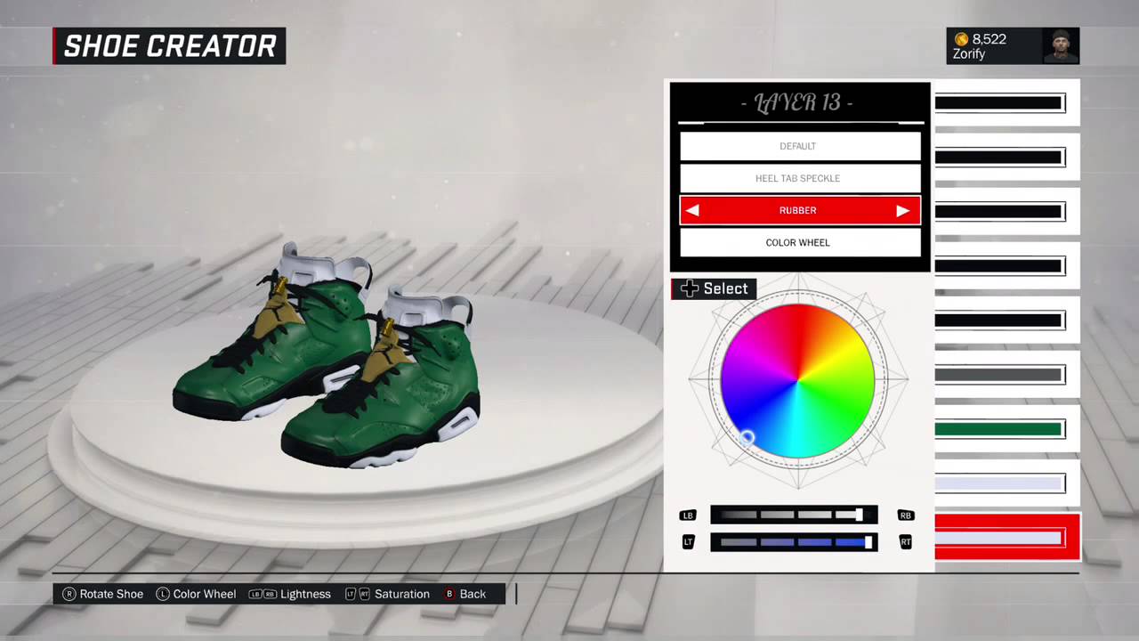 NBA 2K17 Shoe Creator - Air Jordan 6 "Champagne"