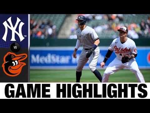 Yankees vs. Orioles Game Highlights (4/17/22) | MLB Highlights