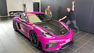 Picking Up A New Car: Porsche GT4RS European Delivery!