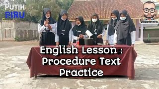 Procedure Text Practice (English Lesson #1)