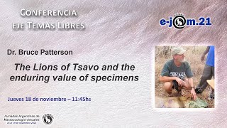 π-π£ππ¦.ππ - Conferencia eje Temas Libres: Dr. Bruce Patterson