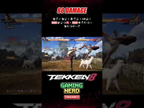 Azucena Combo 88 DAMAGE Tekken 8 Season 2 #tekken8 #shorts #youtubeshorts