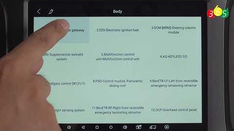 Xtool X100 PAD3 diagnose Benz E220 W212 2020 - obdii365