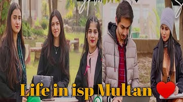 University life in Pakistan❤️| isp Multan | Hamza Malik world