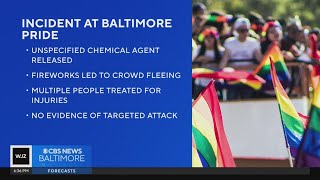 Baltimore Pride stopped after possible chemical agent dispersed crowd