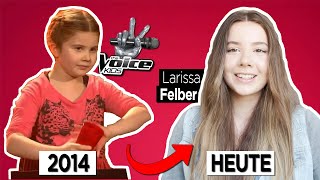 Larissa Felber REAGIERT auf ihre HAMMER-Blind Audition bei THE VOICE KIDS 2014!