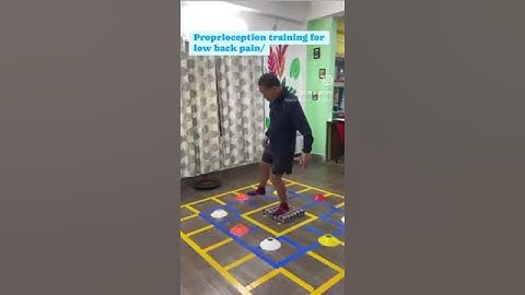 Proprioception training.