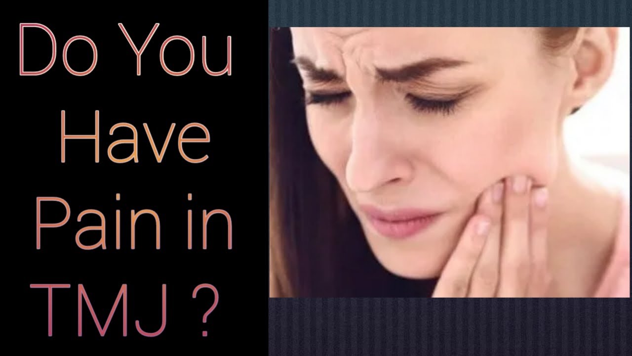 TMJ Pain! Click sound in TMJ during eating !Headache ! Unable to open
