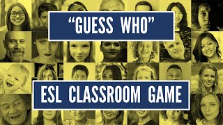 "Guess Who" | Describing People | ESL Classroom Searching Game | Beginners Level screenshot 5