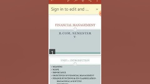 Prof.N.M.Bhatia TY.B.Com(Eng) Fin. Mgt. Unit 1 Part -4