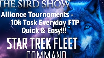 Alliance Tournaments - 3 10k Tasks Everyday FTP Quick & Easy with SirD