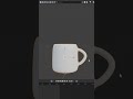 Modelando una taza en #blender ☕️ #3dmodeling #blender3d #blendertutorial #blendercommunity #3dart