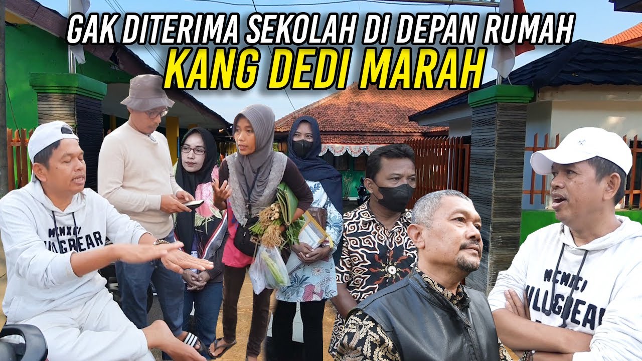 EMAK-EMAK NGADU AN4KNYA GAGAL DITERIMA DI SEKOLAH DI DEPAN RUMAHNYA | KANG DEDI BERTINDAK