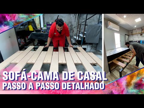 Super Simple MOTORHOME STYLE Sofa Bed DETAILED STEP-BY-STEP #diy #metalwork #motorhome