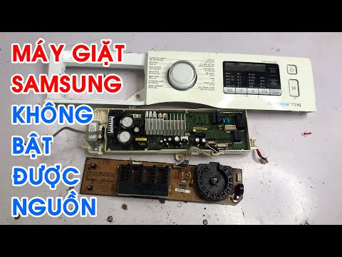 Máy giặt Samsung inverter không bật được nguồn  – Samsung washing machine won't power on