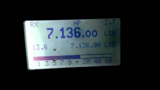 QSO 40m IT9AUG-JA5CJZ