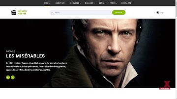 Movies Online - Multipage HTML Website Template TMT Rhett Cahaya