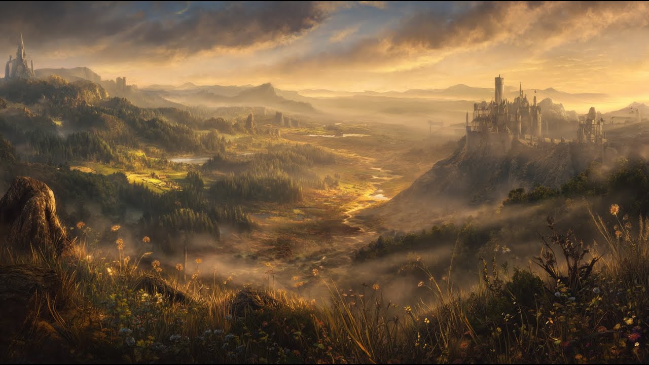 Whispers of a Peaceful castle | 집중과 명상을 위한 중세 판타지 BGM | Relaxing Medieval Fantasy Music Playlist