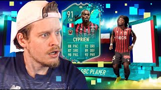 IS THIS GOOD VALUE 91 PREMIUM FLASHBACK CYPRIEN PLAYER REVIEW FIFA 20 Ultimate Team