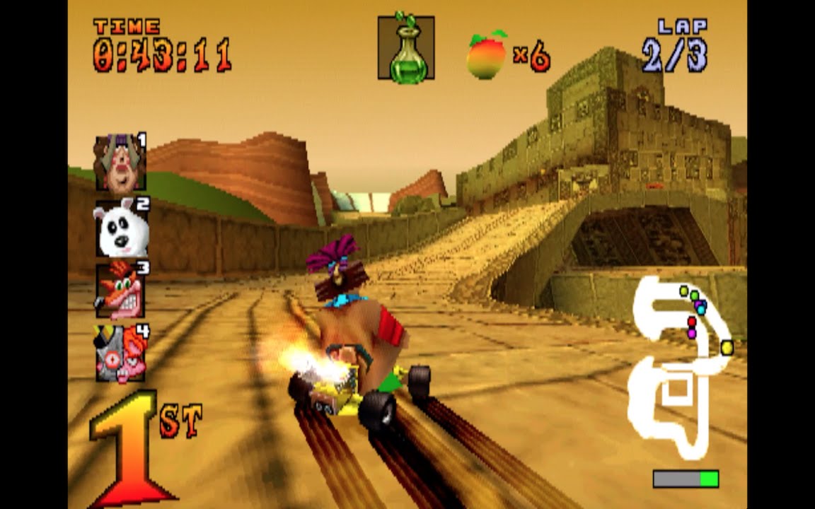 Crash Team Racing: Papu's Pyramid [1080 HD] - YouTube